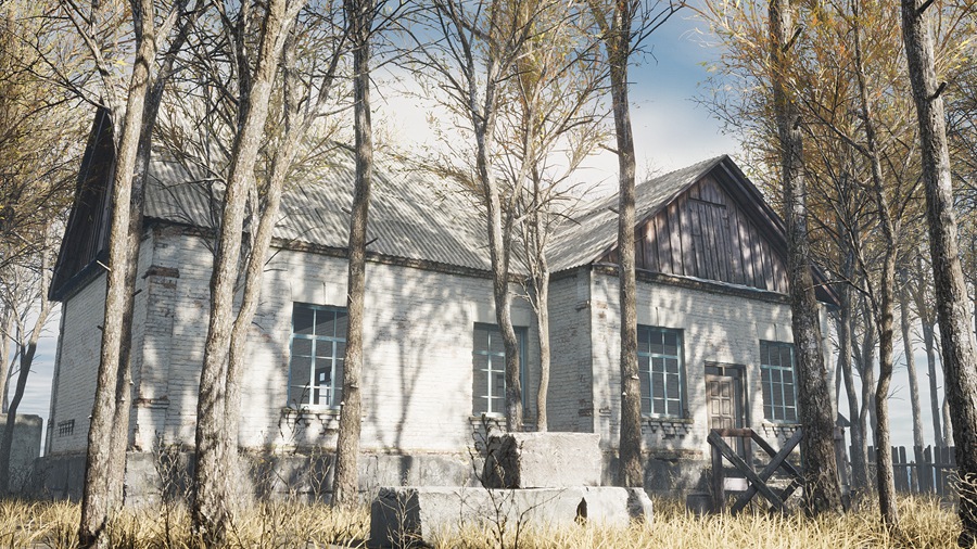 UE素材 秋季荒凉乌克兰村庄房屋树木场景3D模型 Ukraine Village 01 样机素材 第12张-素材湾丨精选海外优质设计素材资源 UE素材 秋季荒凉乌克兰村庄房屋树木场景3D模型 Ukraine Village 01 样机素材 sucaiwan.com