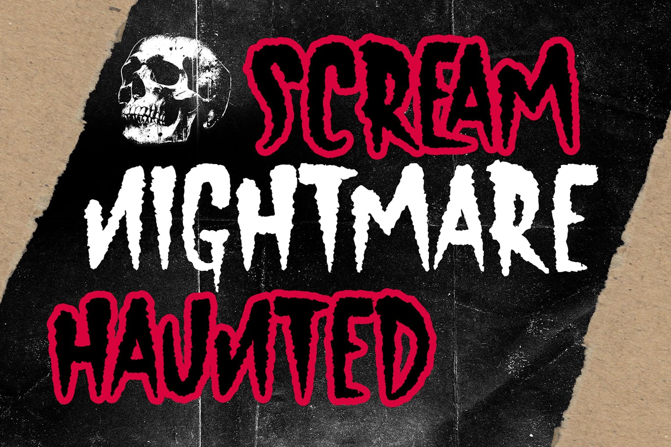 复古赛博朋克品牌服装徽标设计y2k装饰英文字体安装包 Vampire Hunters Horror Display Font 设计素材 第7张-素材湾丨精选海外优质设计素材资源 复古赛博朋克品牌服装徽标设计y2k装饰英文字体安装包 Vampire Hunters Horror Display Font 设计素材 sucaiwan.com