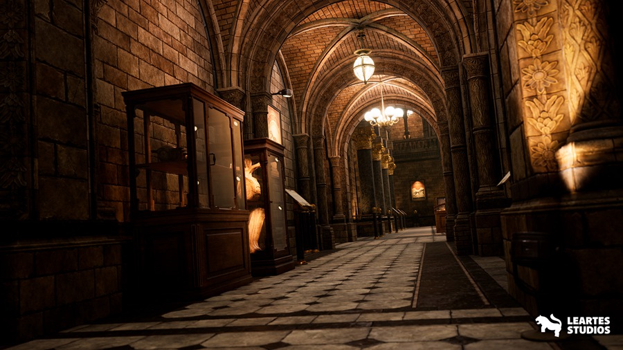 UE素材 151组独特恐龙历史博馆事内环境3D模型元素包 Historical Museum 样机素材 sucaiwan.com