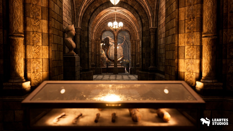 UE素材 151组独特恐龙历史博馆事内环境3D模型元素包 Historical Museum 样机素材 sucaiwan.com