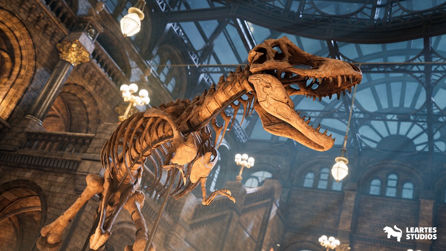 UE素材 151组独特恐龙历史博馆事内环境3D模型元素包 Historical Museum 样机素材 sucaiwan.com