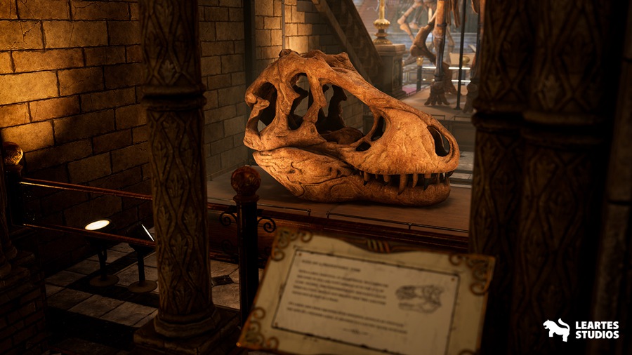 UE素材 151组独特恐龙历史博馆事内环境3D模型元素包 Historical Museum 样机素材 sucaiwan.com