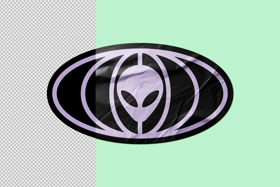 做旧褶皱不干胶贴纸标签设计展示效果图PSD样机模板 Wrinkled Sticker Mockup 样机素材 第3张-素材湾丨精选海外优质设计素材资源 做旧褶皱不干胶贴纸标签设计展示效果图PSD样机模板 Wrinkled Sticker Mockup 样机素材 sucaiwan.com