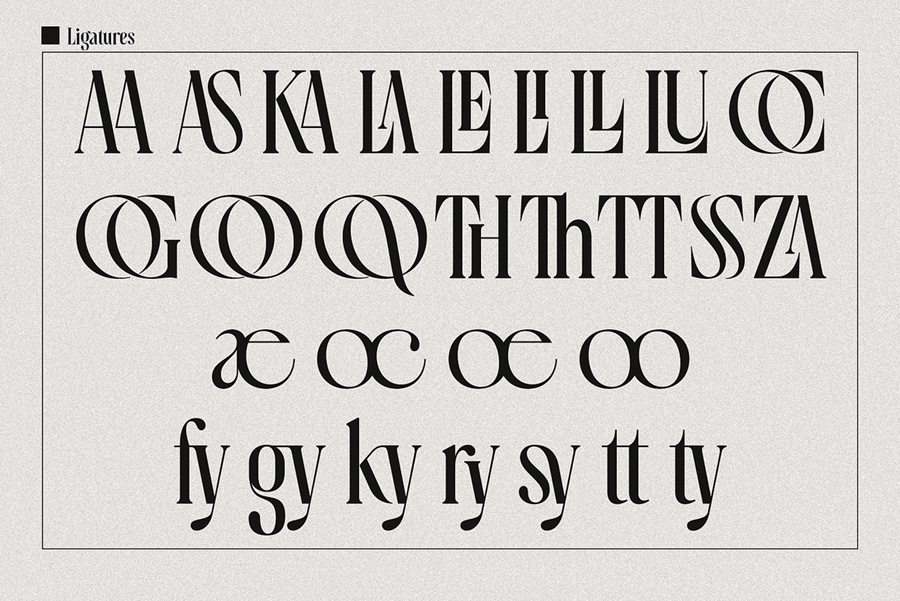 高级经典优雅英伦欧风杂志海报标题Logo标志设计衬线英文字体安装包 Rosseti 设计素材 第11张-素材湾丨精选海外优质设计素材资源 高级经典优雅英伦欧风杂志海报标题Logo标志设计衬线英文字体安装包 Rosseti 设计素材 sucaiwan.com