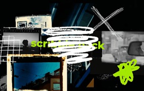 FCPX插件:100个复古街头马克笔艺术手绘涂鸦笔迹符号元素视频动画模板