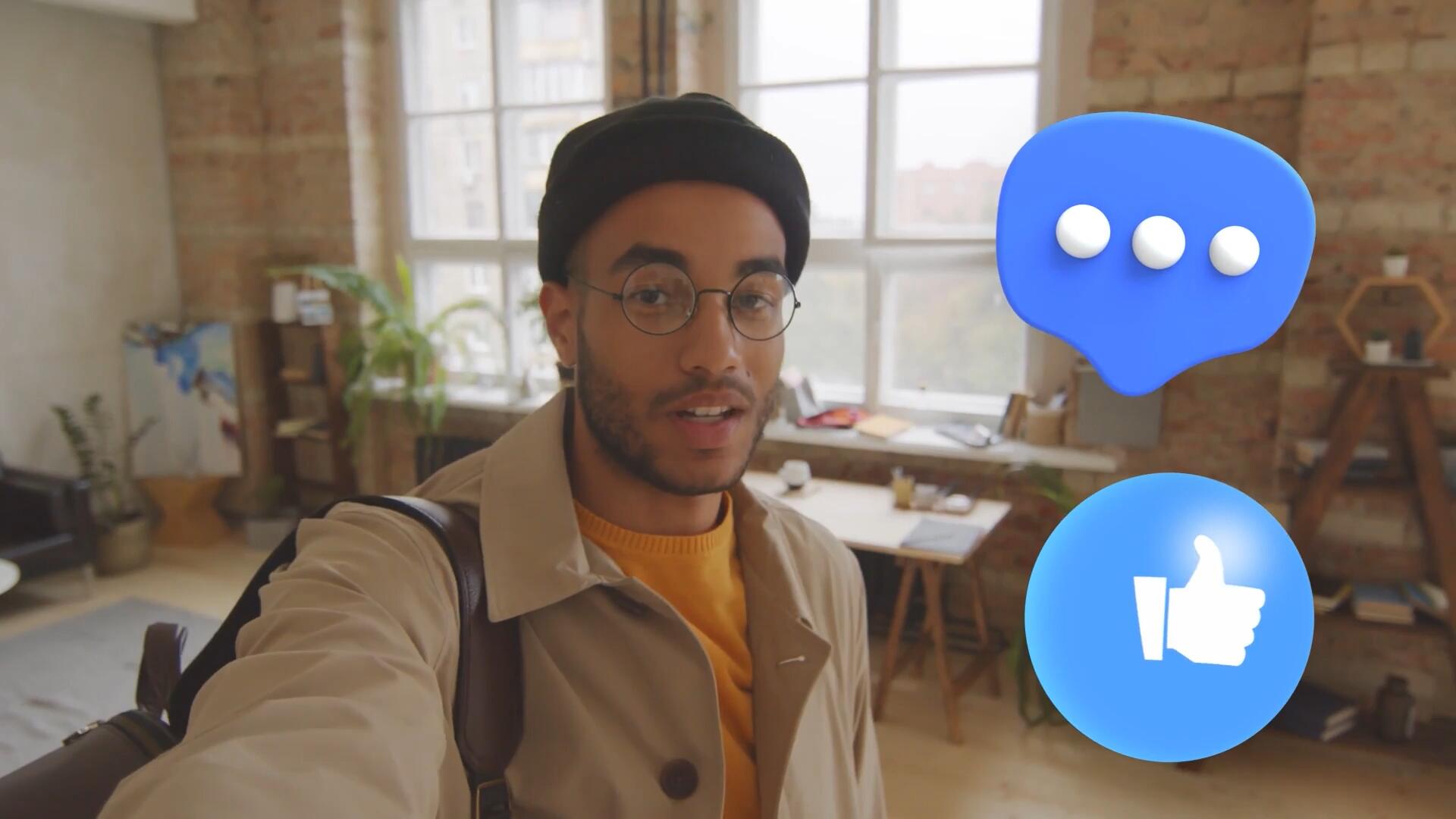 FCPX插件：51款趣味卡通现代3D表情包emoji符号图标演示动画套装 , sucaiwan.com