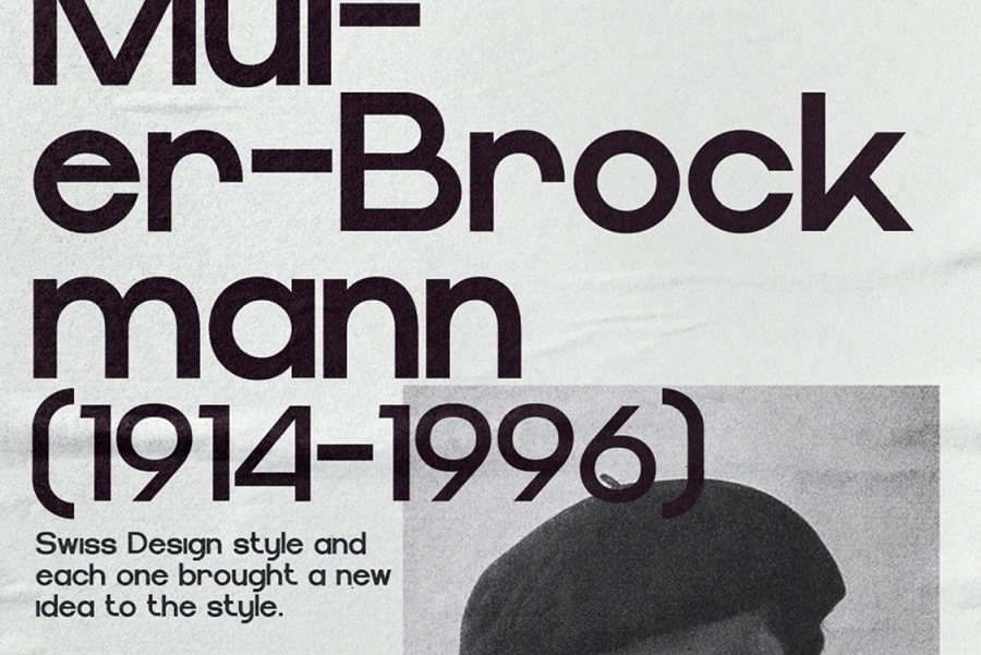 现代时尚几何风格海报杂志标题LOGO标识设计PSAI无衬线英文字体安装包 Mojika Font 设计素材 sucaiwan.com