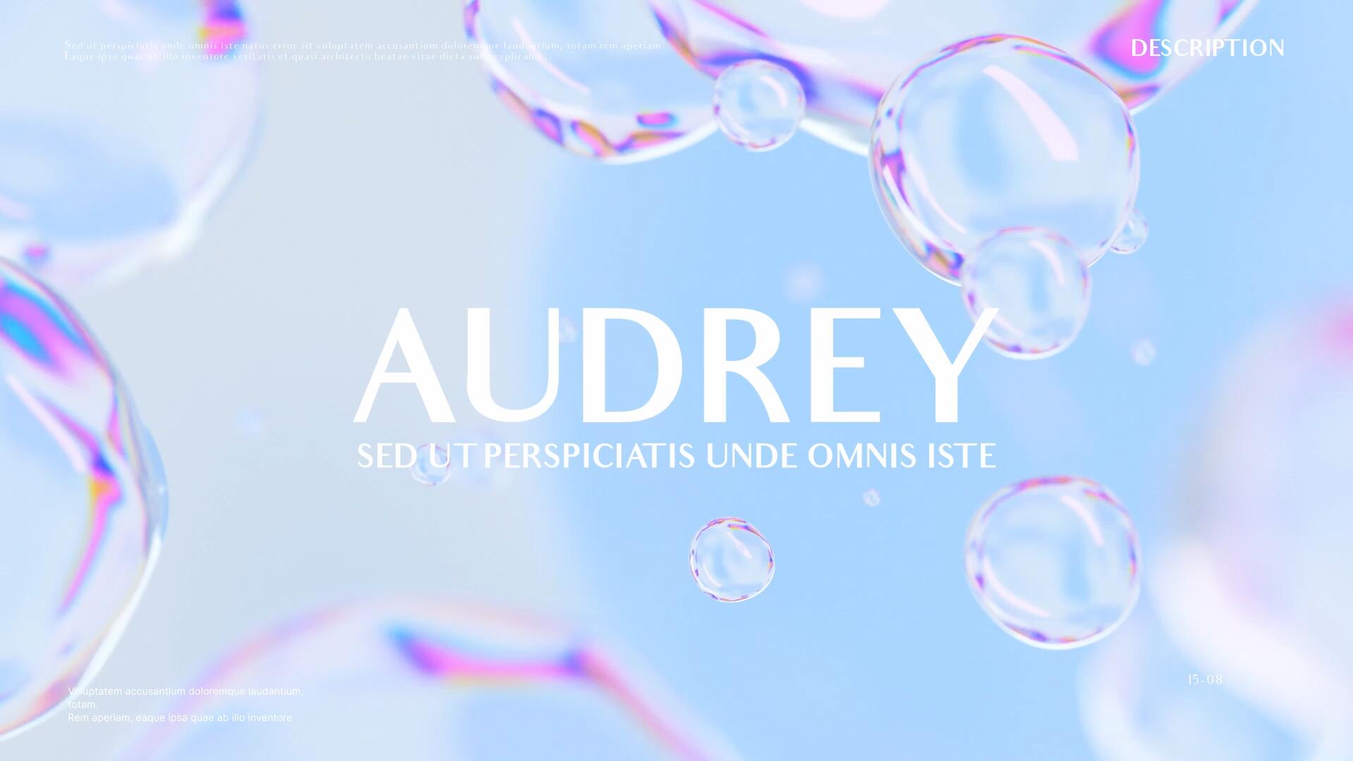 AE/PR/FCPX/达芬奇模板：抽象几何冰块文字标题排版液态3D背景场景动画 , sucaiwan.com