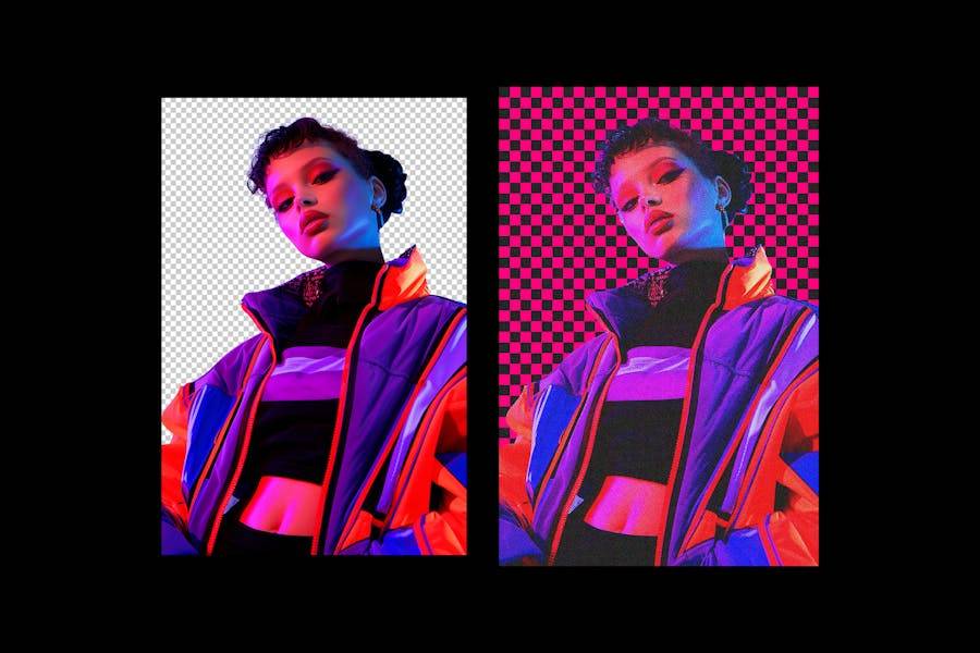 赛博朋克风格复古半色调点状照片效果PS特效样机素材 Checkered Halftone Photo Effect 插件预设 第6张-素材湾丨精选海外优质设计素材资源 赛博朋克风格复古半色调点状照片效果PS特效样机素材 Checkered Halftone Photo Effect 插件预设 sucaiwan.com