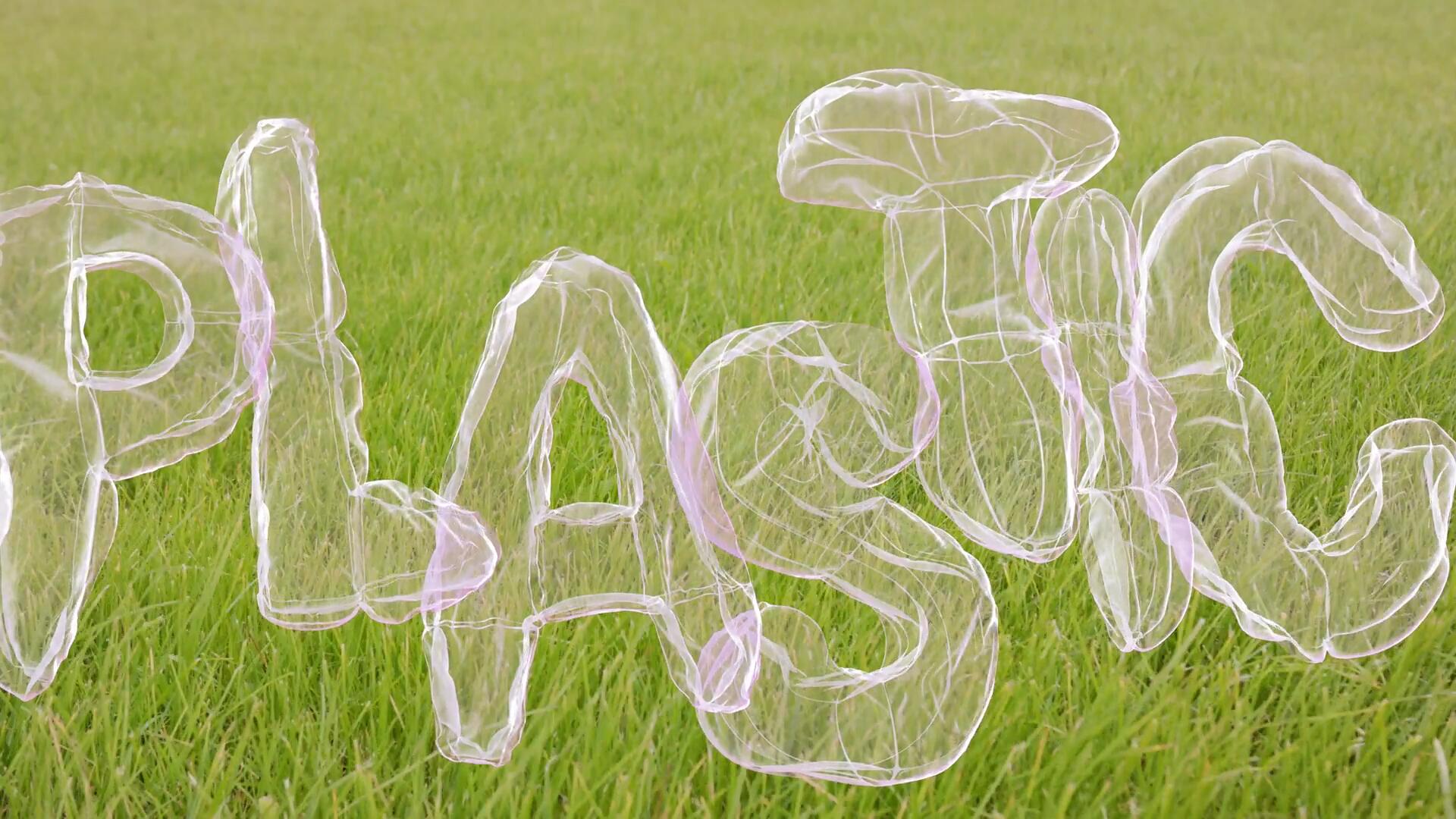 AE模板：52款3D趣味轻松透明塑料膨胀英文大写字母数字符号动画AE视频模板 Easy Breezy Typeface , sucaiwan.com