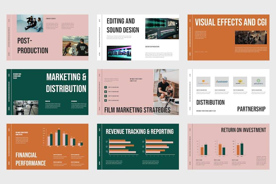 电影制作摄影作品集演示文稿设计Keynote模板 Witoku – Film Production Keynote Template 幻灯图表 第3张-素材湾丨精选海外优质设计素材资源 电影制作摄影作品集演示文稿设计Keynote模板 Witoku – Film Production Keynote Template 幻灯图表 sucaiwan.com