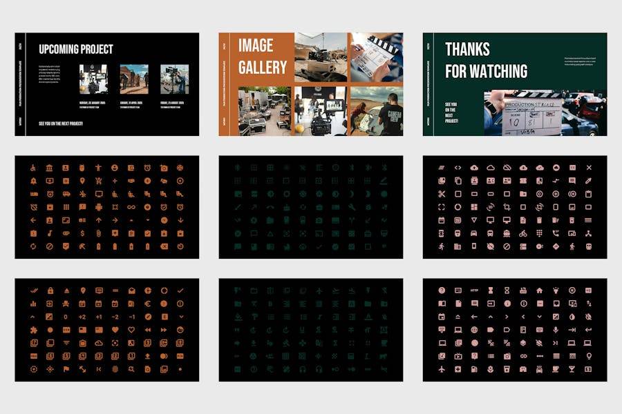 电影制作摄影作品集演示文稿设计Keynote模板 Witoku – Film Production Keynote Template 幻灯图表 第5张-素材湾丨精选海外优质设计素材资源 电影制作摄影作品集演示文稿设计Keynote模板 Witoku – Film Production Keynote Template 幻灯图表 sucaiwan.com