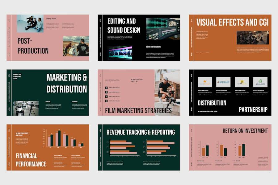 电影制作摄影作品集演示文稿设计Keynote模板 Witoku – Film Production Keynote Template 幻灯图表 第6张-素材湾丨精选海外优质设计素材资源 电影制作摄影作品集演示文稿设计Keynote模板 Witoku – Film Production Keynote Template 幻灯图表 sucaiwan.com