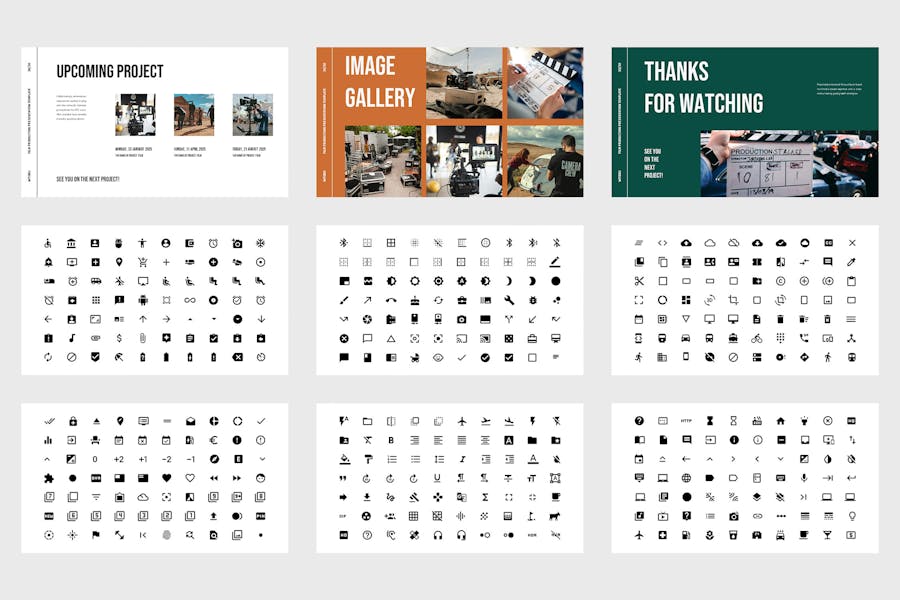 电影制作摄影作品集演示文稿设计Keynote模板 Witoku – Film Production Keynote Template 幻灯图表 第8张-素材湾丨精选海外优质设计素材资源 电影制作摄影作品集演示文稿设计Keynote模板 Witoku – Film Production Keynote Template 幻灯图表 sucaiwan.com