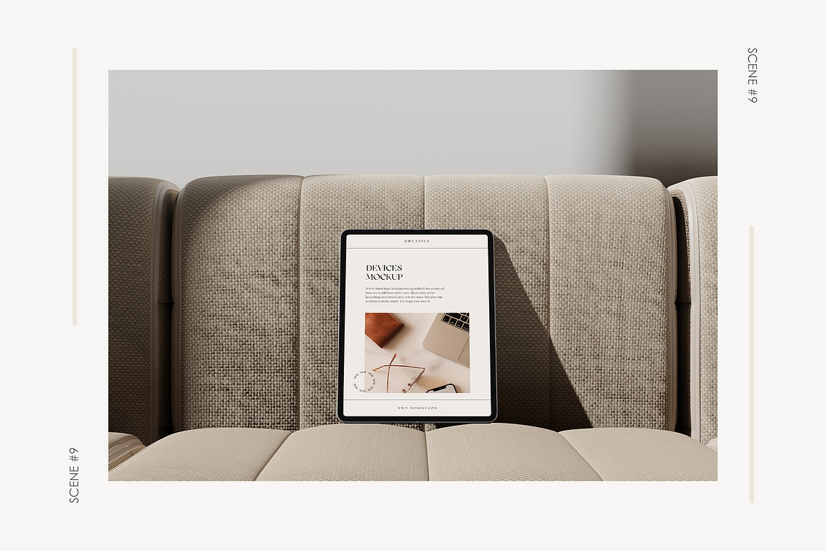 15款文艺苹果iPhone手机iPad平板MacBook笔记本PS贴图样机模板效果图 Luna – Devices Mockup 样机素材 sucaiwan.com