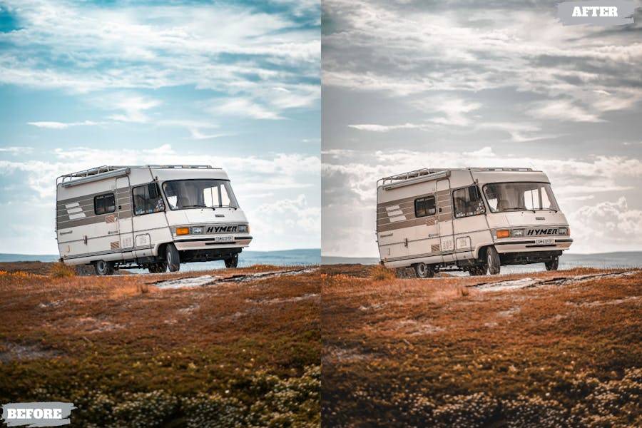 复古温暖生活旅行博主摄影照片调色Lightroom预设 Vintage Warm Lightroom Presets Dekstop and Mobile 插件预设 sucaiwan.com