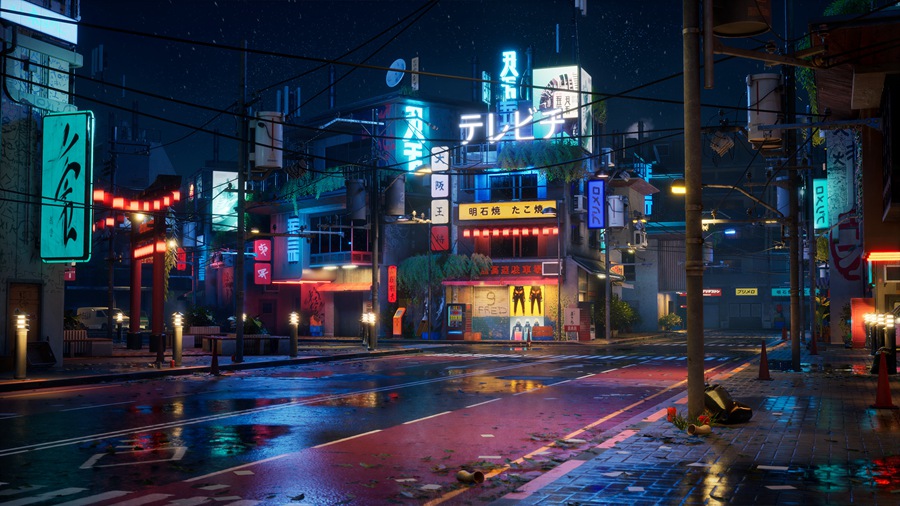 赛博朋克风日本东京市区贫民窟场景UE模型3D设计素材 Tokyo Street Part 2 样机素材 第1张-素材湾丨精选海外优质设计素材资源 赛博朋克风日本东京市区贫民窟场景UE模型3D设计素材 Tokyo Street Part 2 样机素材 sucaiwan.com