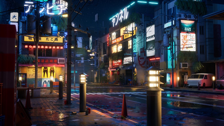 赛博朋克风日本东京市区贫民窟场景UE模型3D设计素材 Tokyo Street Part 2 样机素材 第2张-素材湾丨精选海外优质设计素材资源 赛博朋克风日本东京市区贫民窟场景UE模型3D设计素材 Tokyo Street Part 2 样机素材 sucaiwan.com