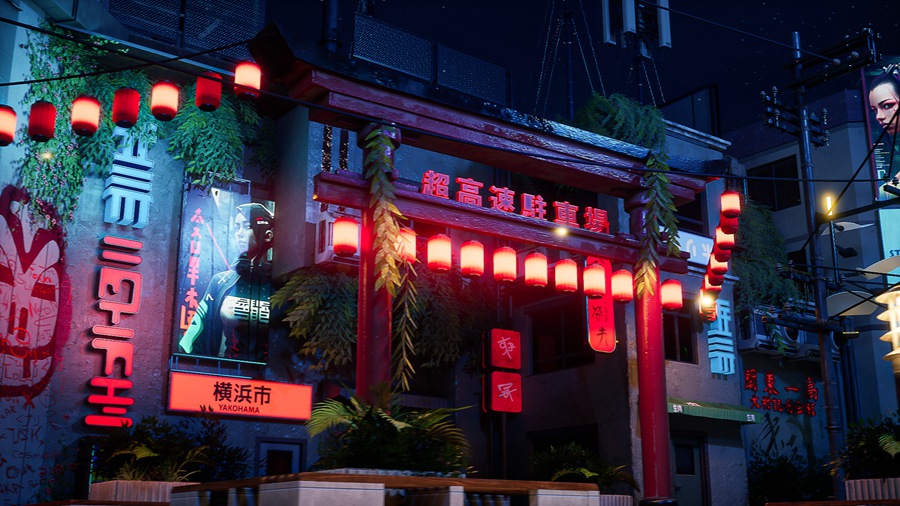 赛博朋克风日本东京市区贫民窟场景UE模型3D设计素材 Tokyo Street Part 2 样机素材 第9张-素材湾丨精选海外优质设计素材资源 赛博朋克风日本东京市区贫民窟场景UE模型3D设计素材 Tokyo Street Part 2 样机素材 sucaiwan.com