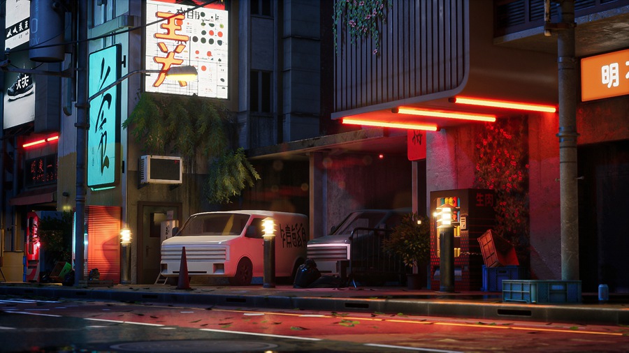 赛博朋克风日本东京市区贫民窟场景UE模型3D设计素材 Tokyo Street Part 2 样机素材 第13张-素材湾丨精选海外优质设计素材资源 赛博朋克风日本东京市区贫民窟场景UE模型3D设计素材 Tokyo Street Part 2 样机素材 sucaiwan.com