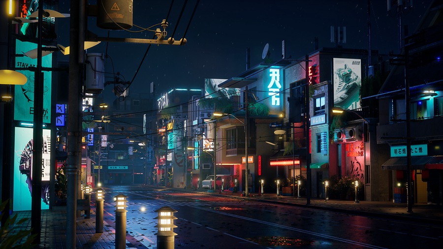 赛博朋克风日本东京市区贫民窟场景UE模型3D设计素材 Tokyo Street Part 2 样机素材 第14张-素材湾丨精选海外优质设计素材资源 赛博朋克风日本东京市区贫民窟场景UE模型3D设计素材 Tokyo Street Part 2 样机素材 sucaiwan.com