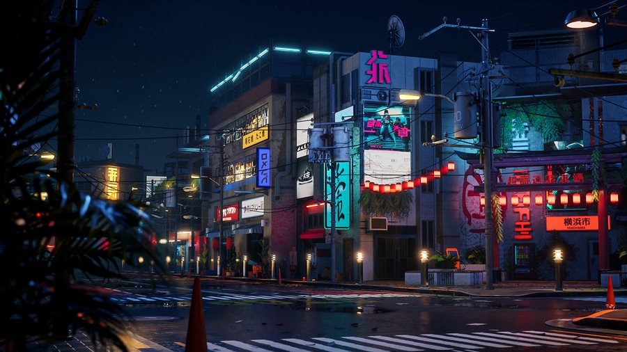 赛博朋克风日本东京市区贫民窟场景UE模型3D设计素材 Tokyo Street Part 2 样机素材 第15张-素材湾丨精选海外优质设计素材资源 赛博朋克风日本东京市区贫民窟场景UE模型3D设计素材 Tokyo Street Part 2 样机素材 sucaiwan.com