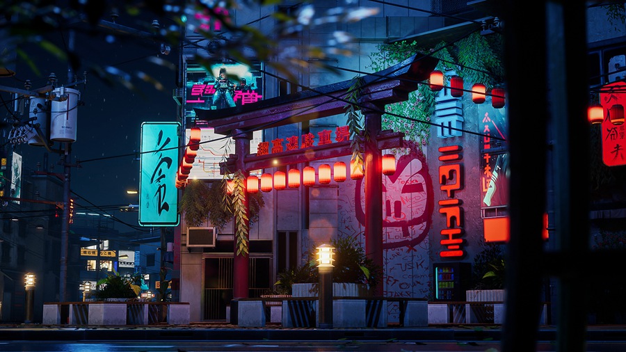 赛博朋克风日本东京市区贫民窟场景UE模型3D设计素材 Tokyo Street Part 2 样机素材 第16张-素材湾丨精选海外优质设计素材资源 赛博朋克风日本东京市区贫民窟场景UE模型3D设计素材 Tokyo Street Part 2 样机素材 sucaiwan.com