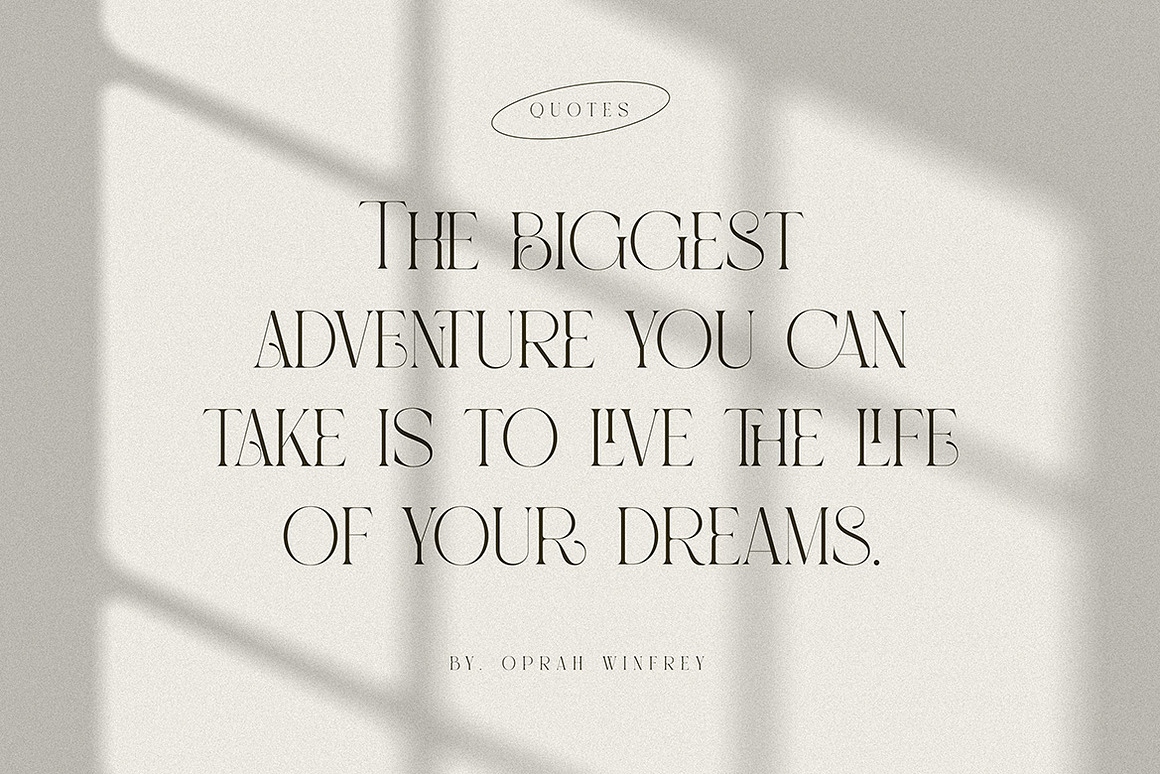 时尚复古品牌网站婚礼设计衬线英文字体安装包 Caroline Luxury Serif 设计素材 sucaiwan.com