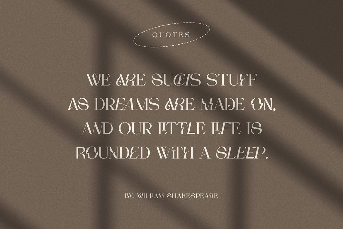 现代优雅品牌海报徽标设计衬线英文字体安装包 Soraya Sans And Serif 设计素材 sucaiwan.com