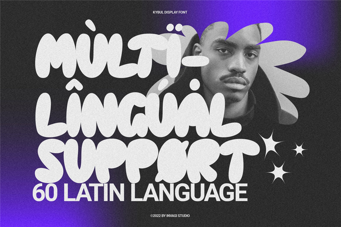 Kybul 时尚卡通复古趣味胖乎乎气泡厚重潮牌logo海报标题创意气泡英文字体包 Casual Bubbly 设计素材 第4张-素材湾丨精选海外优质设计素材资源 Kybul 时尚卡通复古趣味胖乎乎气泡厚重潮牌logo海报标题创意气泡英文字体包 Casual Bubbly 设计素材 sucaiwan.com