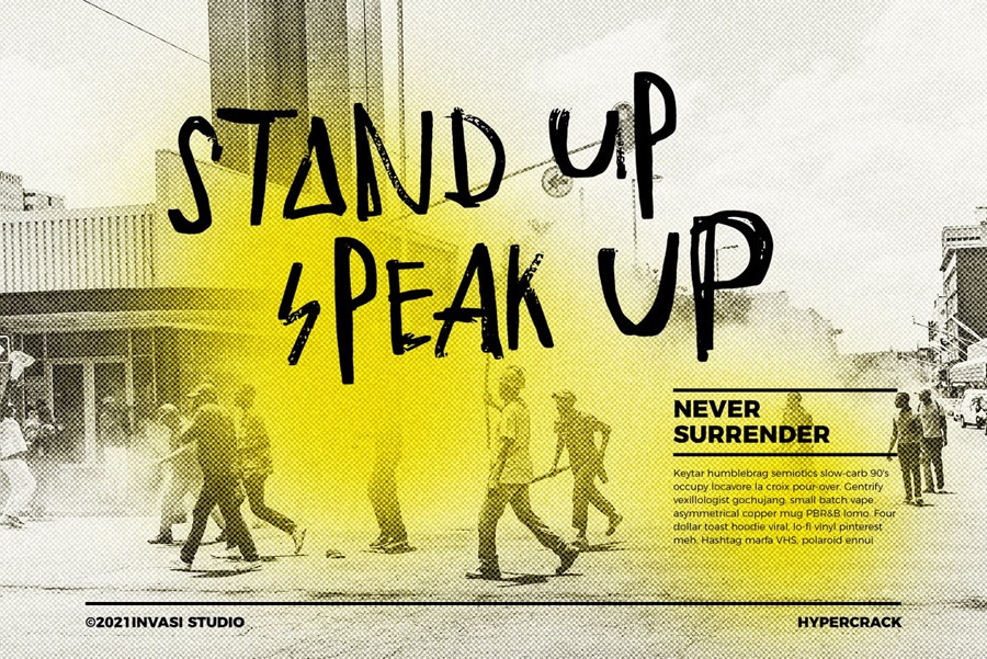 新潮现代趣味手写涂鸦手绘风格大写英文字体 Invasi Studio Scribbles Font 设计素材 第4张-素材湾丨精选海外优质设计素材资源 新潮现代趣味手写涂鸦手绘风格大写英文字体 Invasi Studio Scribbles Font 设计素材 sucaiwan.com