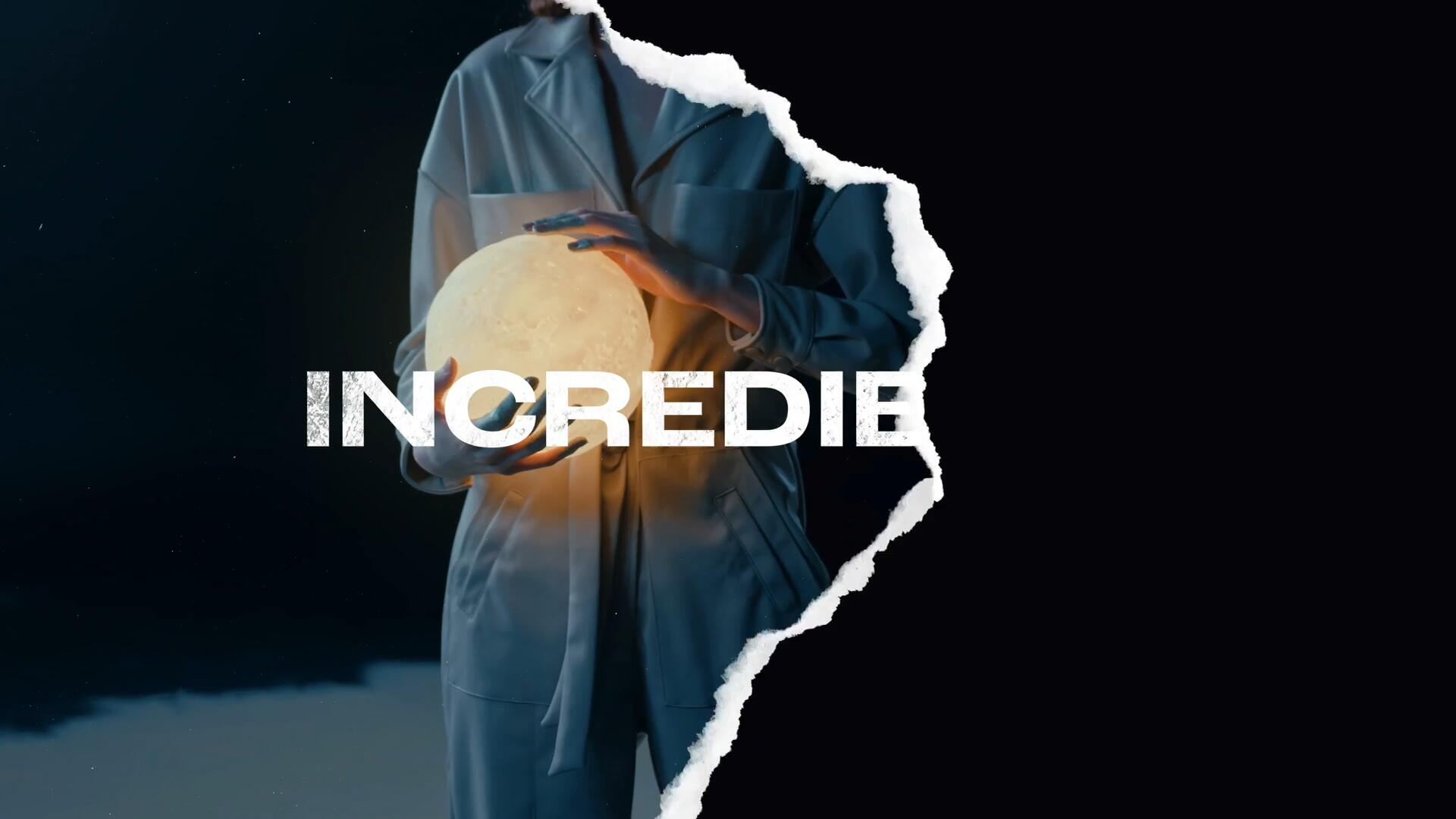 AE模板：新潮邋遢粗糙撕纸美学撕裂边缘定格快闪动画开场片头 , sucaiwan.com