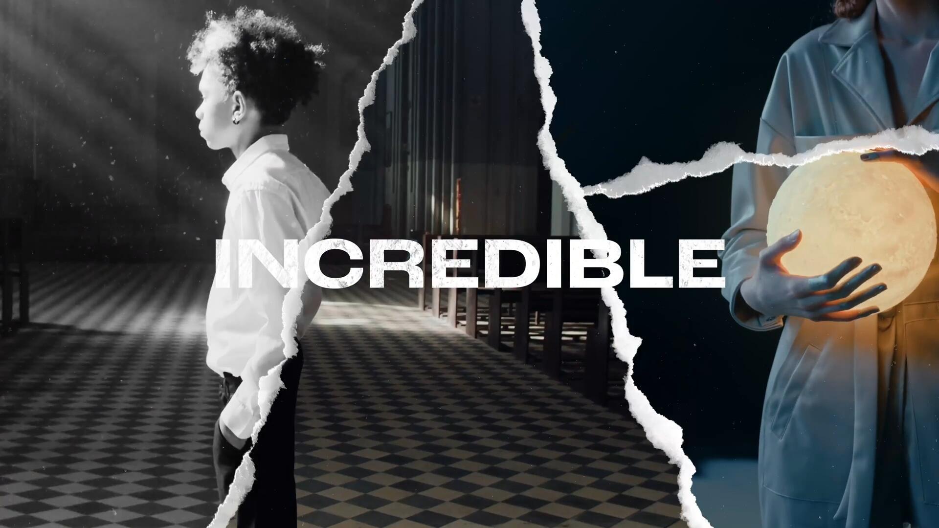 AE模板：新潮邋遢粗糙撕纸美学撕裂边缘定格快闪动画开场片头 , sucaiwan.com