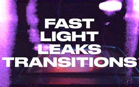 FCPX插件:10个酷炫嘻哈画面毛刺灯光故障摇晃毛刺闪烁转场效果