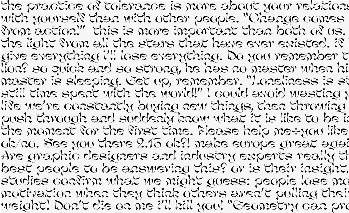 时尚炫酷巴洛克式曲线标题徽标文字设计手写英文字体 GoliaGolia Font , sucaiwan.com