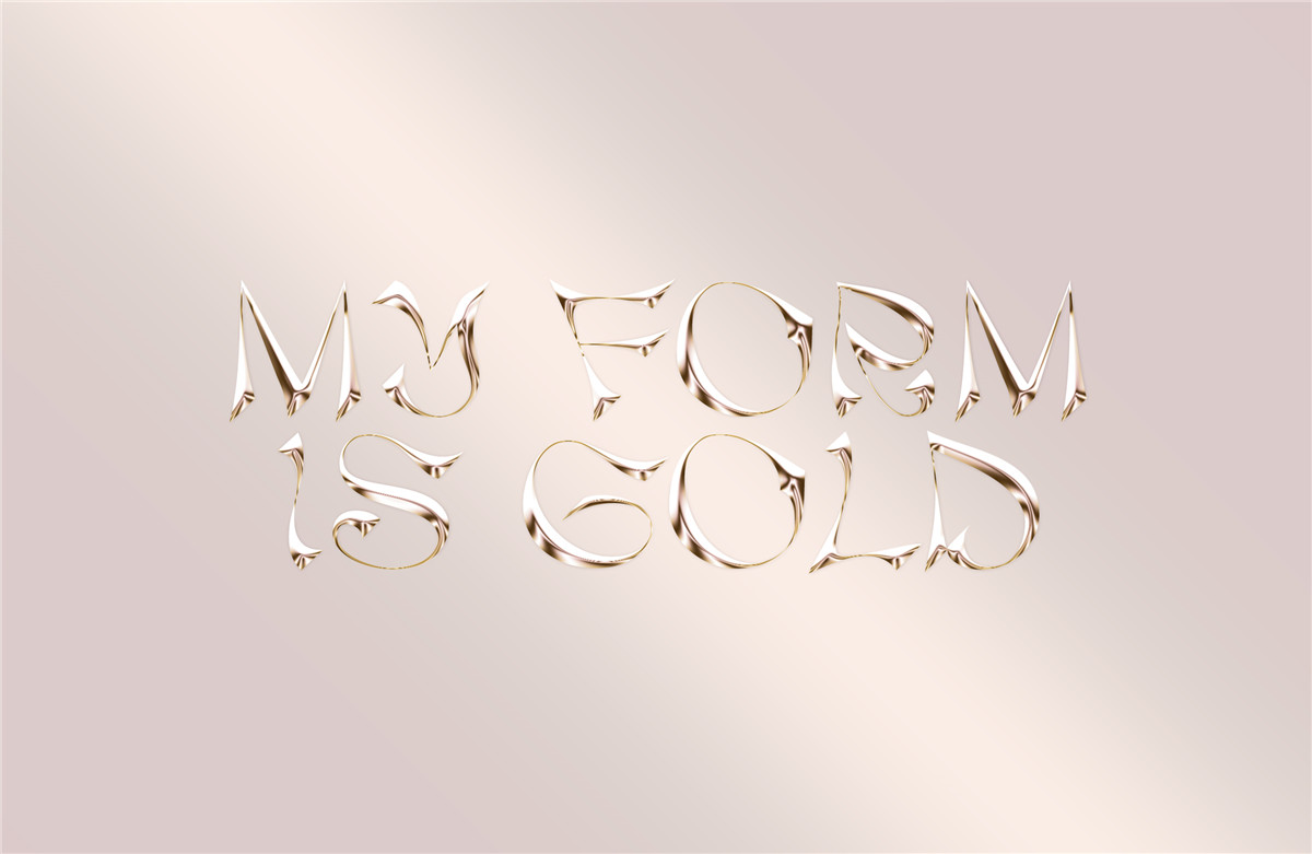 时尚炫酷巴洛克式曲线标题徽标文字设计手写英文字体 GoliaGolia Font , sucaiwan.com