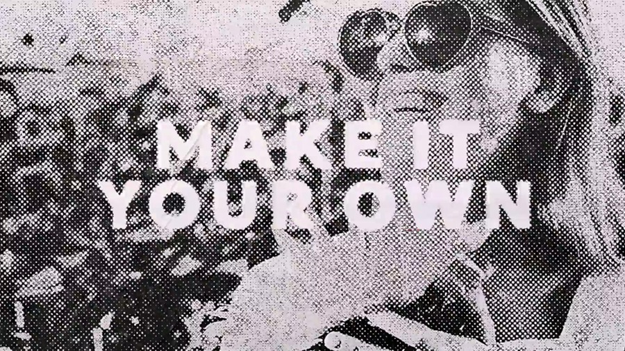 AE模板：复古街头半色调颗粒波点垃圾摇滚美学定格动画动态模板 , sucaiwan.com