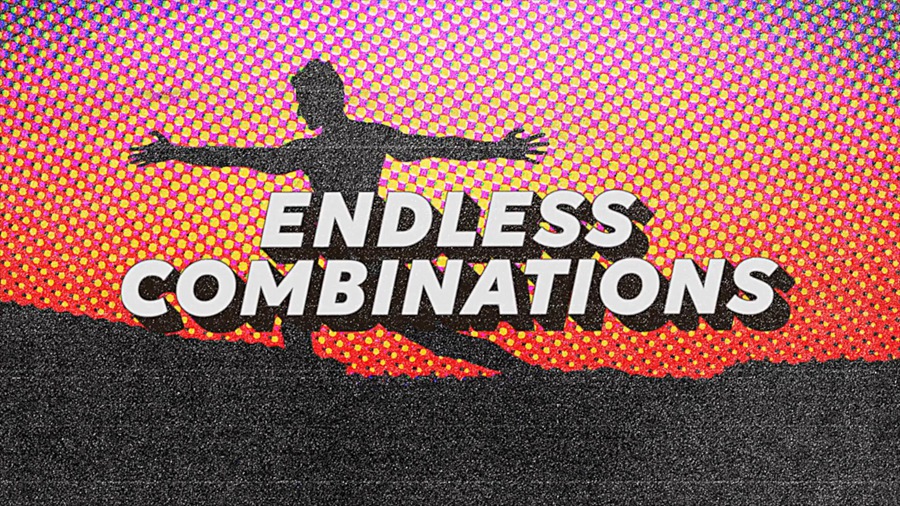 AE模板：复古街头半色调颗粒波点垃圾摇滚美学定格动画动态模板 , sucaiwan.com