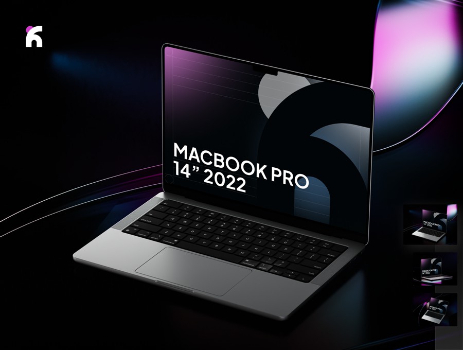 黑化风苹果MacBook Pro笔记本电脑演示效果图PS贴图样机模板素材 Janhae – Macbook Pro Dark & Colorful Mockup v.01 样机素材 第2张-素材湾丨精选海外优质设计素材资源 黑化风苹果MacBook Pro笔记本电脑演示效果图PS贴图样机模板素材 Janhae – Macbook Pro Dark & Colorful Mockup v.01 样机素材 sucaiwan.com