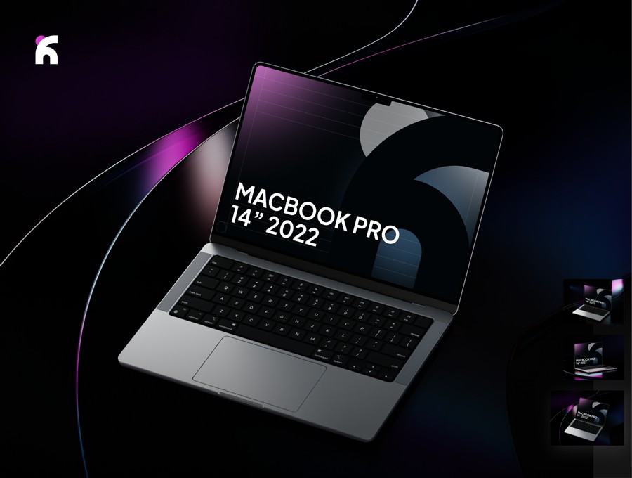 黑化风苹果MacBook Pro笔记本电脑演示效果图PS贴图样机模板素材 Janhae – Macbook Pro Dark & Colorful Mockup v.01 样机素材 第4张-素材湾丨精选海外优质设计素材资源 黑化风苹果MacBook Pro笔记本电脑演示效果图PS贴图样机模板素材 Janhae – Macbook Pro Dark & Colorful Mockup v.01 样机素材 sucaiwan.com