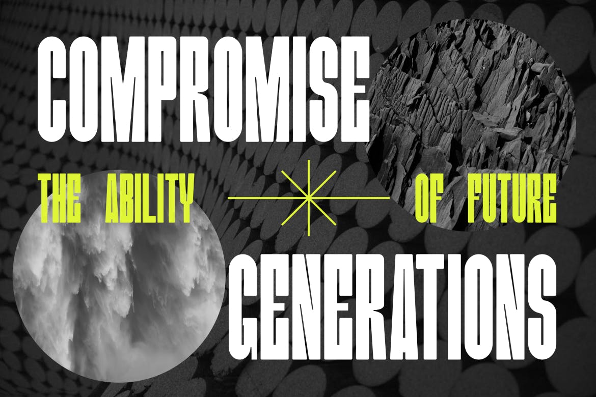 时尚极简品牌杂志徽标设计无衬线英文字体安装包 Nephoria Condensed Sans Serif Font 设计素材 sucaiwan.com