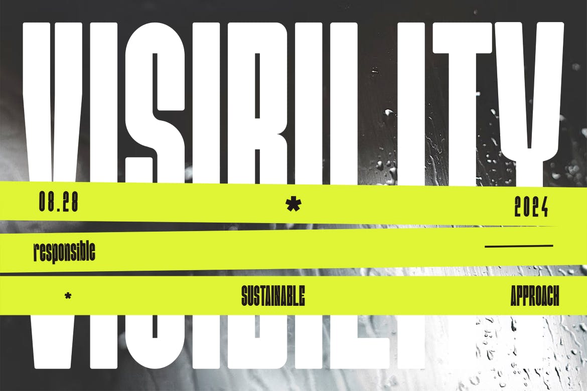 时尚极简品牌杂志徽标设计无衬线英文字体安装包 Nephoria Condensed Sans Serif Font 设计素材 sucaiwan.com