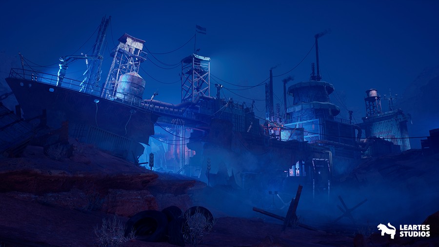 未来科幻废弃破损石油化工工厂3d模型ue设计素材 Wasteland Environment 样机素材 第7张-素材湾丨精选海外优质设计素材资源 未来科幻废弃破损石油化工工厂3d模型ue设计素材 Wasteland Environment 样机素材 sucaiwan.com