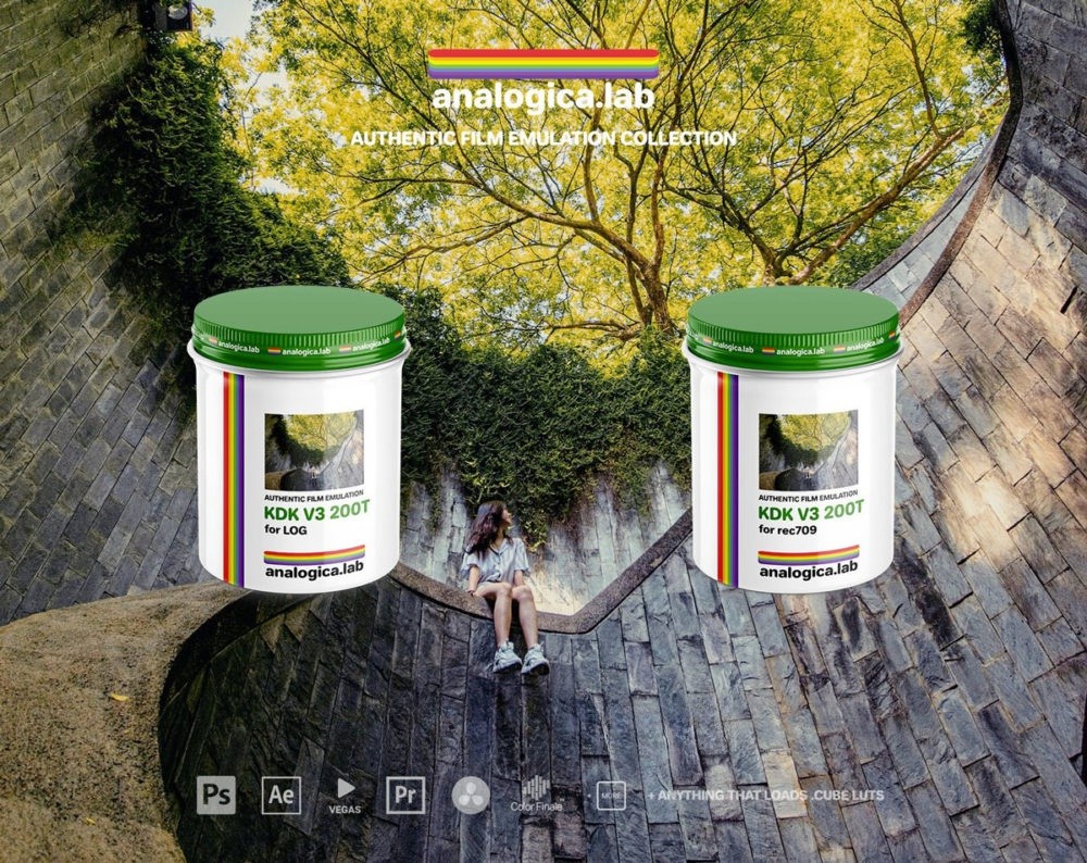 复古经典电影外观柯达Vision3 200T胶片仿真模拟LOG&REC 709视频色彩还原LUT预设 Analogica Lab – KODAK VISION3 200T Lut 插件预设 第1张-素材湾丨精选海外优质设计素材资源 复古经典电影外观柯达Vision3 200T胶片仿真模拟LOG&REC 709视频色彩还原LUT预设 Analogica Lab – KODAK VISION3 200T Lut 插件预设 sucaiwan.com