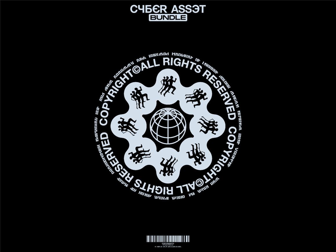 Hvnter 279个赛博朋克未来机能抽象艺术图标UI矢量插画设计套件 CYBER ICON BUNDLE 图片素材 第4张-素材湾丨精选海外优质设计素材资源 Hvnter 279个赛博朋克未来机能抽象艺术图标UI矢量插画设计套件 CYBER ICON BUNDLE 图片素材 sucaiwan.com