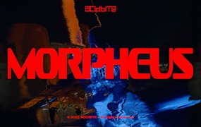 Acidbite 赛博朋克未来科技感数字故障失真波纹变形PR转场模板 MORPHEUS