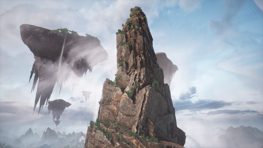 未来科幻浮岛岩石UE模型3D设计素材 Brushify – Floating Islands 样机素材 第4张-素材湾丨精选海外优质设计素材资源 未来科幻浮岛岩石UE模型3D设计素材 Brushify – Floating Islands 样机素材 sucaiwan.com