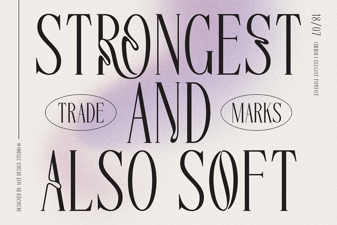 优雅复古波西米亚风品牌婚礼请柬设计衬线英文字体安装包 Cherola Typeface 设计素材 第4张-素材湾丨精选海外优质设计素材资源 优雅复古波西米亚风品牌婚礼请柬设计衬线英文字体安装包 Cherola Typeface 设计素材 sucaiwan.com