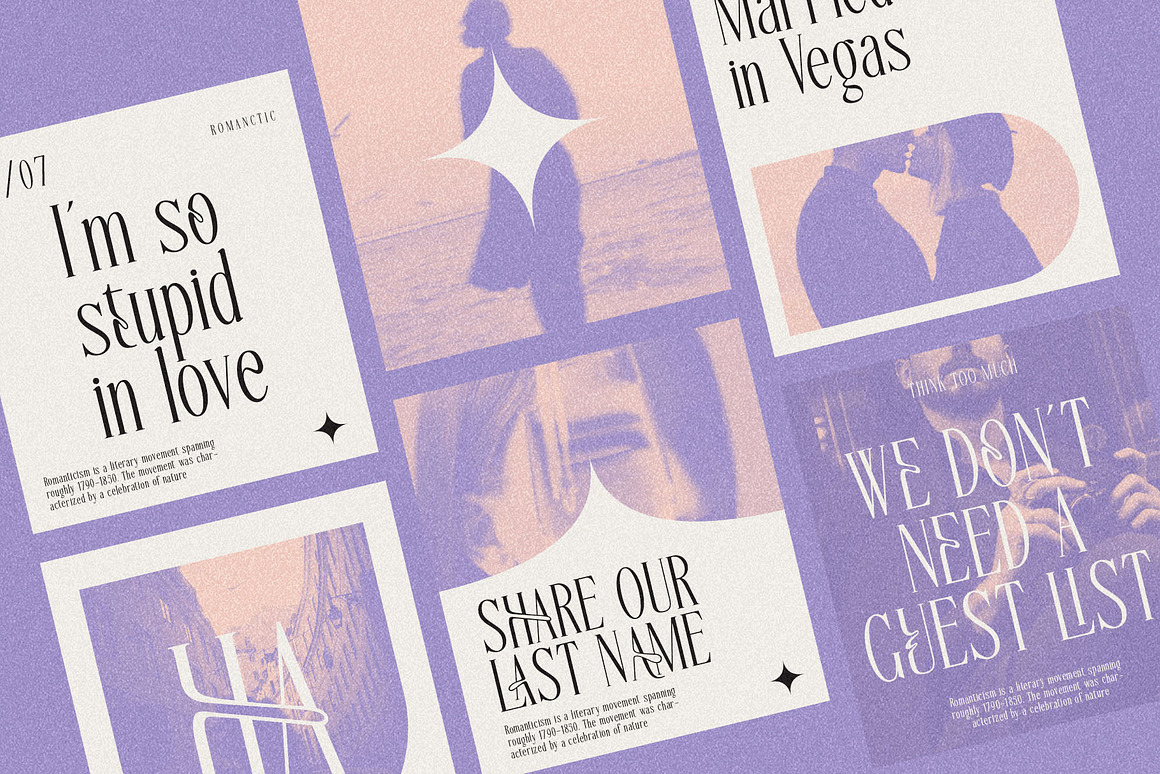 优雅复古波西米亚风品牌婚礼请柬设计衬线英文字体安装包 Cherola Typeface 设计素材 第8张-素材湾丨精选海外优质设计素材资源 优雅复古波西米亚风品牌婚礼请柬设计衬线英文字体安装包 Cherola Typeface 设计素材 sucaiwan.com