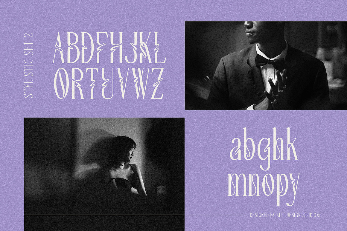 优雅复古波西米亚风品牌婚礼请柬设计衬线英文字体安装包 Cherola Typeface 设计素材 第10张-素材湾丨精选海外优质设计素材资源 优雅复古波西米亚风品牌婚礼请柬设计衬线英文字体安装包 Cherola Typeface 设计素材 sucaiwan.com